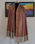 RED PASHMINA SHAWL